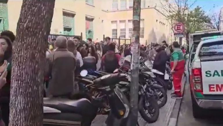 Evacuaron La Facultad De Odontolog A Por Una Fuga De Gas