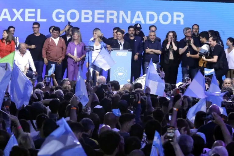 Elecciones 2023: contundente triunfo de Axel Kicillof en la provincia de Buenos Aires