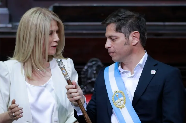 El grito que generó risas en medio de la jura de Axel Kicillof: "¡No tiene perro!" El grito que generó risas en medio de la jura de Axel Kicillof: "¡No tiene perro!"