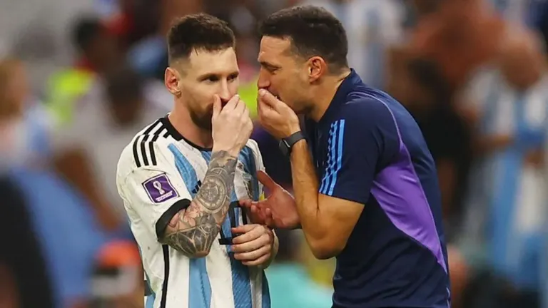 Scaloni se refirió a la posibilidad de que Messi juegue el próximo mundial