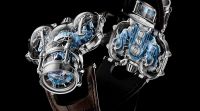 Mirá el lujoso reloj de U$S500.000 inspirado en motores automovilísticos y aeronáuticos