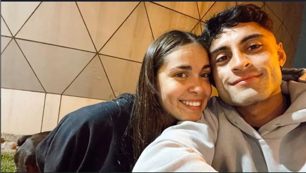La novia de Javier Altamirano le dejó un emotivo mensaje al futbolista de Estudiantes