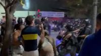 [VIDEOS] Incidentes y represión en la previa de Boca vs. Sportivo Trinidense