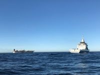 Prefectura detectó dos buques que navegaban desde Malvinas sin autorización Argentina
