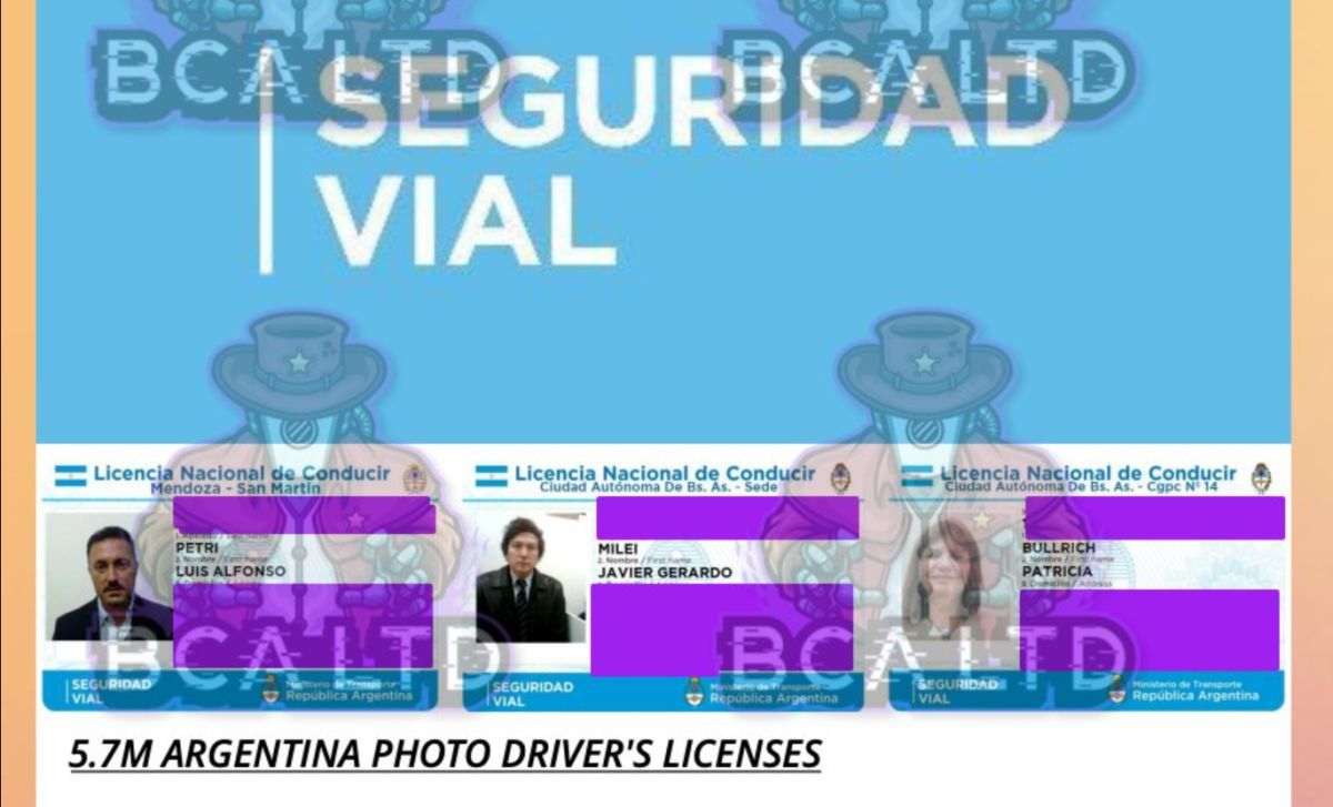 Ciberdelito: hackearon la base de datos de las licencias de conducir y las venden por Internet