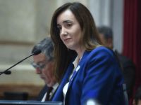 Victoria Villarruel apeló a Hebe de Bonafini y criticó el discurso de Taty Almeida en la marcha