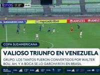 El grosero mensaje contra Boca en un zócalo televisivo tras la derrota en Brasil