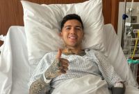 El mensaje de Enzo Fernández después de su operación: "Venía arrastrando el dolor"