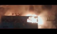 Se incendió una fábrica de colchones en un parque industrial de Moreno