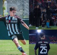 Con 14 años, Mateo Apolonio se convirtió en el jugador más joven en debutar en el fútbol argentino