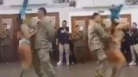 Mendoza: polémico festejo de la Fuerza Aérea con bailarinas por el Día del Padre