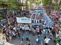 ATE se suma a la marcha de Abuelas de Plaza de Mayo contra el ajuste
