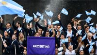 [VIDEO] Así fue el desfile de la delegación argentina en la apertura de los JJOO