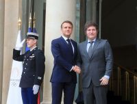 Reunión Milei y Macron: El presidente reiteró la posición del Gobierno 
