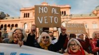 Presentaron la primera acción contra el veto de Javier Milei a la reforma jubilatoria