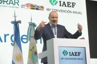 El fallido de Sturzenegger durante su discurso en el IAEF:  "Leonard… Messi"