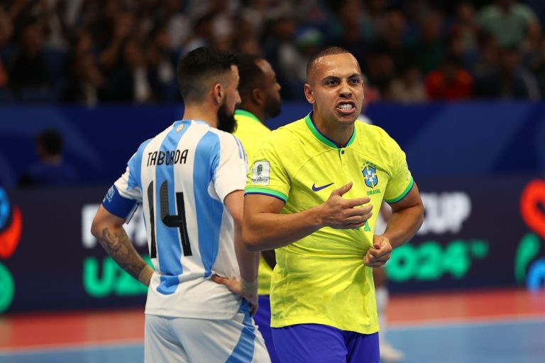 Mundial de Futsal 2024 Brasil venció 21 a Argentina y se coronó