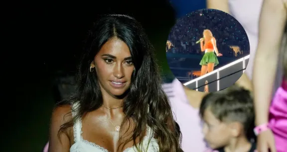 Antonela Roccuzzo sorprendió a todos al compartir un video de Taylor Swift