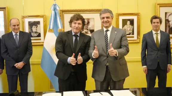 Milei con gobernadores del PRO: Ley Bases, presupuesto y un reclamo por las cajas previsionales