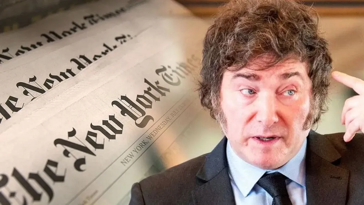 La estafa cripto de Milei llegó a la tapa del New York Times |  HaceInstantes: Toda la información en pocas palabras