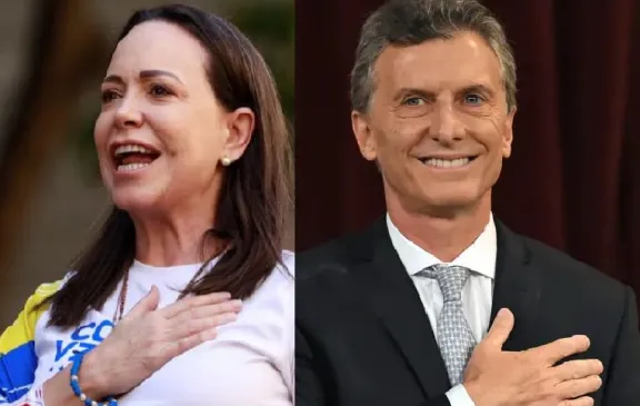 Mauricio Macri celebró el Nobel de la Paz a María Corina Machado en redes