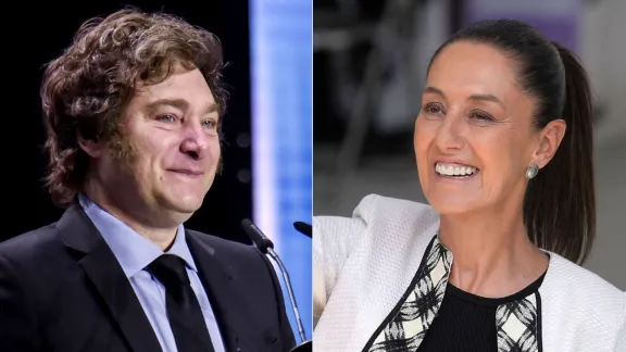 Sheinbaum chicaneó a Milei al comparar los US$20.000 millones del swap a EE.UU.