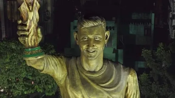India se prepara para recibir a Messi con una estatua monumental rumbo al Guinness