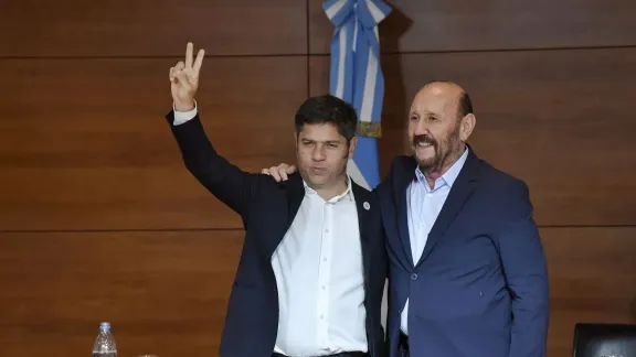Kicillof reclamó en Formosa un pacto federal entre provincias y cuestionó la gestión de Milei