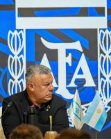 “AFA SOMOS TODOS”: el desafiante posteo de Chiqui Tapia tras el anuncio de un posible paro del fútbol argentino