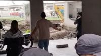 Parque Patricios: vecinos intentaron ingresar por la fuerza a sus departamentos tras el derrumbe