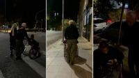 El emotivo gesto de Gerardo Romano y Ana María Picchio con un hombre en silla de ruedas