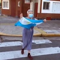 Dolor en  Liniers: murió la "Abuela lalala", la jubilada que se hizo viral en el Mundial 2022