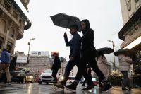 Ciclogénesis provoca alerta por lluvias intensas en el AMBA hasta mañana