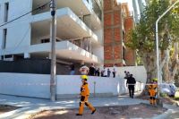 De terror: Hallaron un cuerpo en una pared de una obra en construcción en Entre Ríos