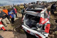 Tragedia en el Rally Sudamericano: un espectador murió tras un brutal despiste
