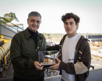 ¡Hola, Franco! Colapinto recorrió junto a Jorge Macri las nuevas instalaciones del autódromo porteño