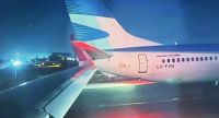 Chocó un avión de Aerolíneas Argentinas en Chile