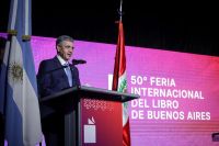 Jorge Macri inauguró la 50ª Feria del Libro y defendió la inversión en cultura