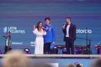 Franco Colapinto revoluciona Buenos Aires: Show, grandes figuras y pura adrenalina