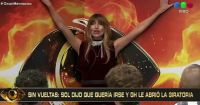 Gran Hermano expulsó a Sol Abraham y le dio la bienvenida a su reemplazo, Cinzia