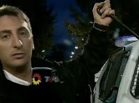 Lo detuvieron por amenazar a un cronista en plena cobertura: "Te rompo a mazazos la cámara"
