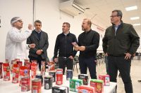 Achával recorrió una planta de Arcor en San Juan y destacó el rol de la industria nacional