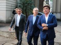 Espinoza anunció una agenda regional de diálogo junto a la Iglesia y sectores sociales