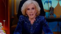 Mirtha Legrand volvió a la TV tras una fuerte bronquitis