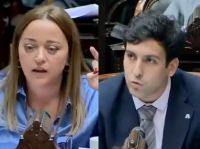 "Se dice produjo": la aclaración de Cecilia Moreau a un diputado libertario que se volvió viral
