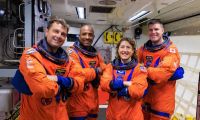Increparon a los astronautas de Artemis II en el Capitolio: “Dejen de mentir”