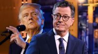 Trump difundió un video hecho con IA “tirando” a Stephen Colbert a la basura