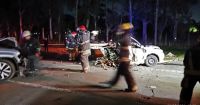 Tragedia en San Vicente: cinco muertos tras un choque brutal en Ruta 6