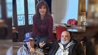 Pablo Grillo visitó a Cristina Kirchner en San José 1111
