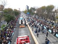 Avellaneda: Saquearon un sándwich gigante que buscaba batir un récord en pleno festejo patrio